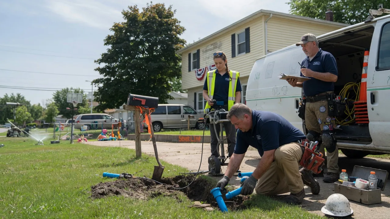 Slab Leak Repair in Wellington, OH near me